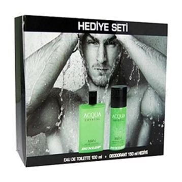 Dunlop Men Aqua Crystal 150 ml Sprey Deodorant
