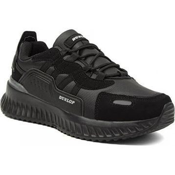 Dunlop Orthopedix 1550 Siyah Anatomik Erkek Bağcıklı Sneaker Spor Ayakkabı