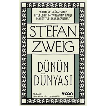 Dünün Dünyası - Stefan Zweig
