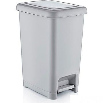 Dünya 25 lt Plastik Slim Pedallı Çöp Kovası