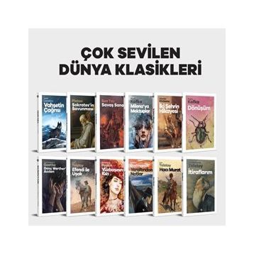 Dünya Klasikleri Seti-12 Kitap Takım-Fyodor Mihayloviç Dostoyevski