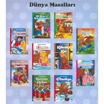 Dünya Masalları 10 Kitap-K.Kapak
