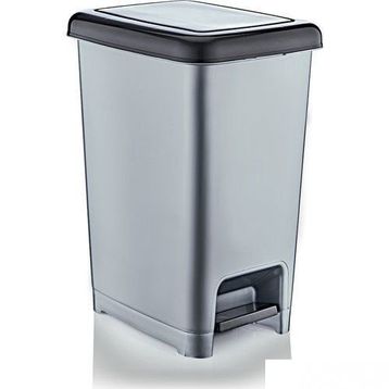 Dünya Plastik 60 lt Slim Pedallı Çöp Kovası
