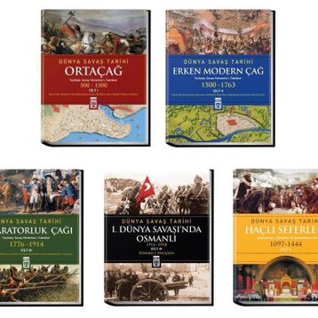 Dünya Savaş Tarihi Seti 5 Kitap