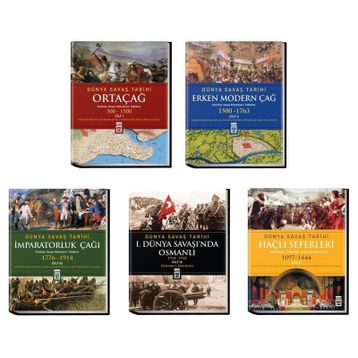 Dünya Savaş Tarihi Seti 5 Kitap