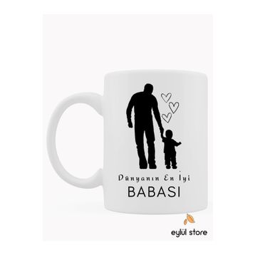 Dünyanın En Babası Baskılı Kupa