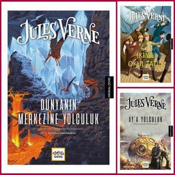 DÜNYANIN MERKEZINE YOLCULUK - JULES VERNE (ISBN:9786055596309)