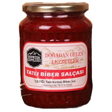 Dupnisa Çiftliği 800 gr Tatlı Biber Salçası