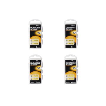 Duracell 10 PR70 24'lü Kulaklık İşitme Cihazı Pili