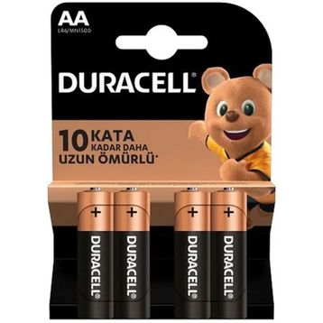 Duracell AA 75062657 4'lü Kalem Pil