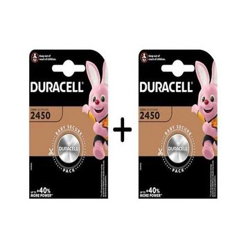 Duracell CR2450 3V 2'li Lityum Düğme Pil