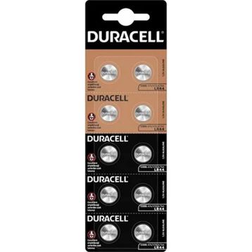 Duracell LR44 A76 1.5V 10'lu Alkalin Düğme Pil