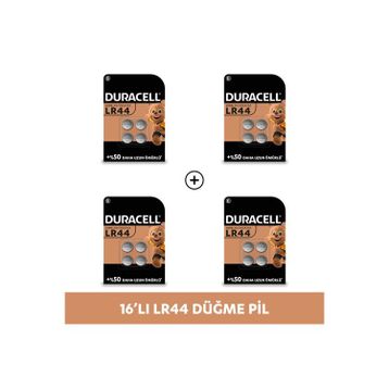 Duracell LR44 A76 1.5V Alkalin Düğme Pil