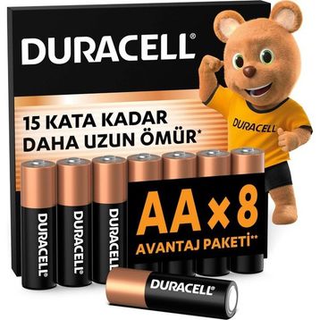 Duracell MN1500 AA 18'li Alkalin Kalem Pil