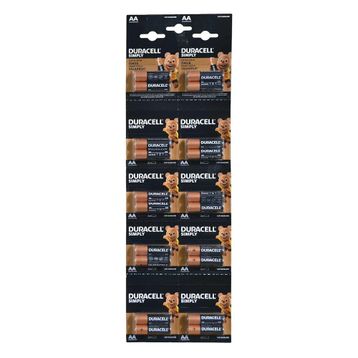 Duracell MN1500 AA 20'li Alkalin Kalem Pil