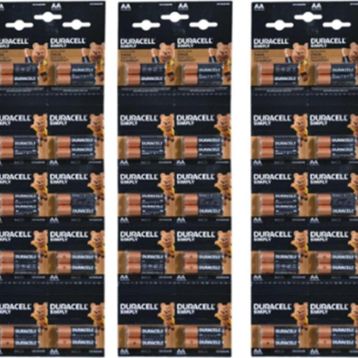 Duracell MN1500 AA 60'lı Alkalin Kalem Pil