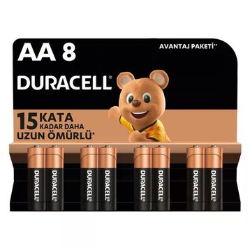 Duracell MN1500 AA 64'lü Alkalin Kalem Pil