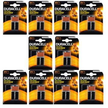 Duracell MN1604 6LR61 9V Alkalin Pil