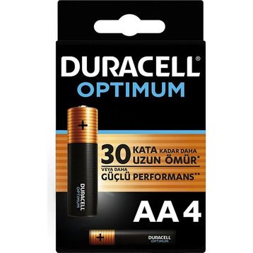 Duracell Optimum MX1500 AA 20'li Alkalin Kalem Pil