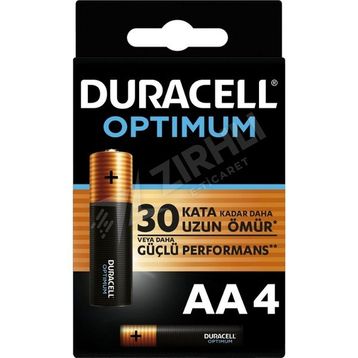 Duracell Optimum MX1500 AA 20'li Alkalin Kalem Pil
