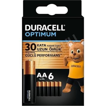 Duracell Optimum MX1500 AA 24'lü Alkalin Kalem Pil