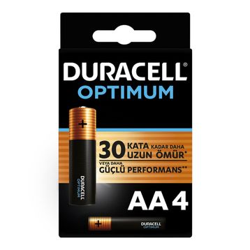 Duracell Optimum MX1500 AA Alkalin Kalem Pil