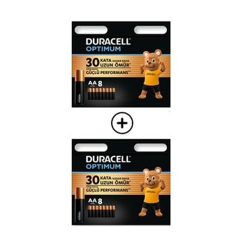 Duracell Optimum MX1500 AA Alkalin Kalem Pil