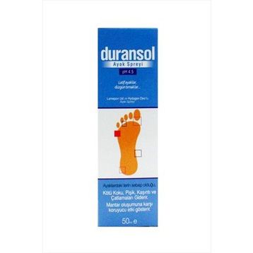 Duransol Free Feet 50 ml Ayak ve Ayakkabı Koku Giderici Sprey