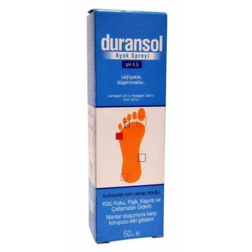 Duransol Free Feet 50 ml Ayak ve Ayakkabı Koku Giderici Sprey