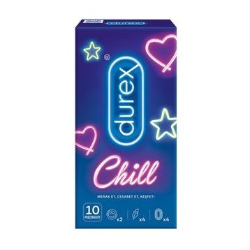 Durex 10 Adet Chill Prezervatif