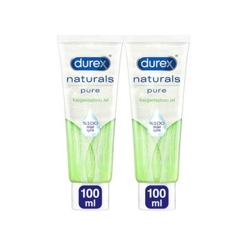 Durex 100 ml 2 Kutu Naturals Pure Kayganlaştırıcı Jel