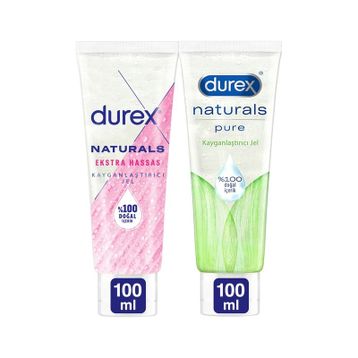 Durex 100 Naturals Pure Kayganlaştırıcı Jel