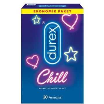 Durex 20'lı Chill Karma Prezervatif