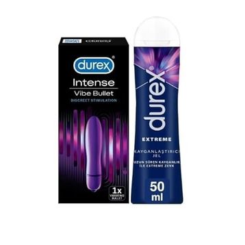 Durex Delight Bullet Titreşimli Vibratör + Extreme Jel
