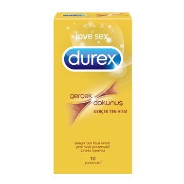 Durex Gerçek Dokunuş 10 Adet Prezervatif