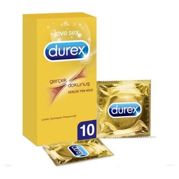 Durex Gerçek Dokunuş 10 Adet Prezervatif