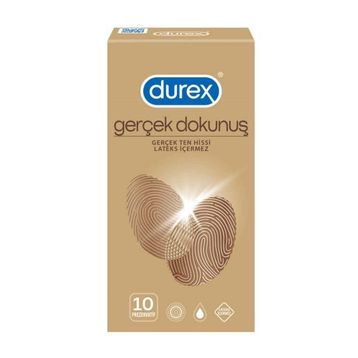 Durex Gerçek Dokunuş 10 Adet Prezervatif
