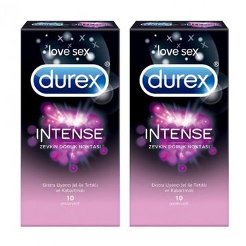 Durex Intense 2x10'lu Prezervatif