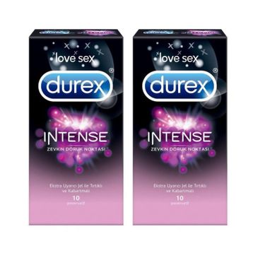 Durex Intense 2x10'lu Prezervatif