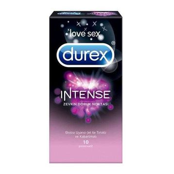 Durex Intense Ekstra Uyarıcı 10'lu Prezervatif