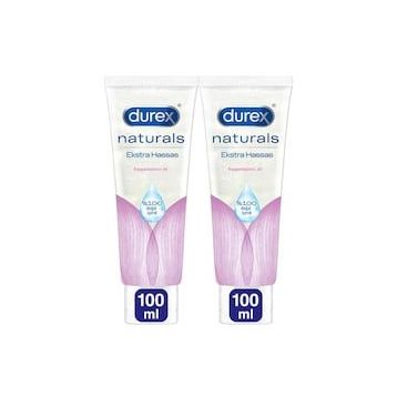 Durex Naturals 100 ml 2 Adet Ekstra Hassas Kayganlaştırıcı Jel