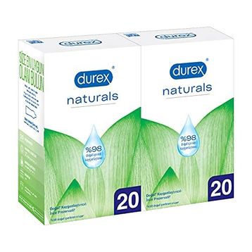 Durex Naturals 40'lı Prezervatif