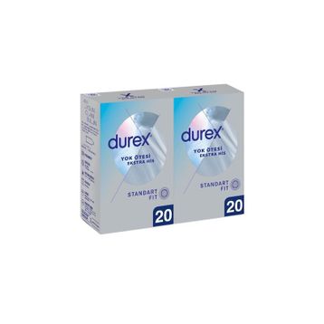 Durex Yok Ötesi Ekstra His 2 Adet 20'li Prezervatif