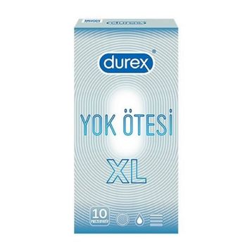 Durex Yok Ötesi XLarge 10'lu Prezervatif