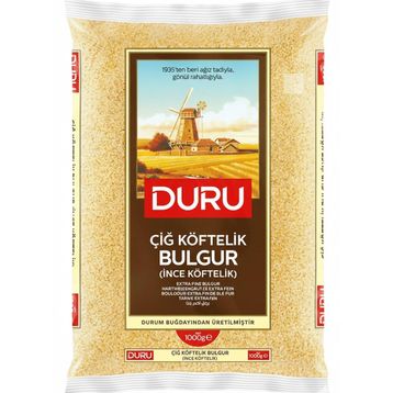 Duru 1 kg Çiğ Köftelik Bulgur