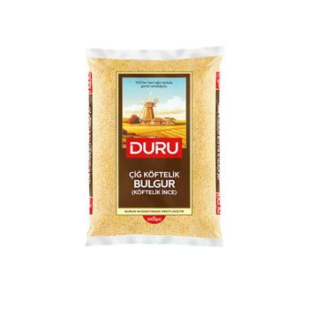 Duru 1 kg Çiğ Köftelik Bulgur