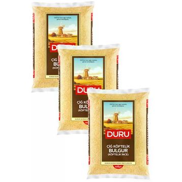 Duru 1 kg Çiğ Köftelik Bulgur
