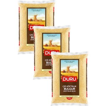 Duru 1 kg Çiğ Köftelik Bulgur
