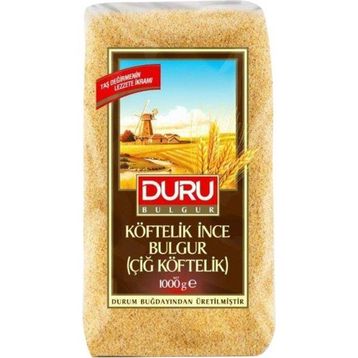 Duru 1 kg Çiğ Köftelik Bulgur
