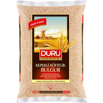 Duru 1 kg Kepekli Köftelik Bulgur